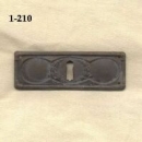 Keyhole Escutcheon 1-210