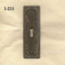Keyhole Escutcheon 1-211