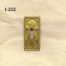 Keyhole Escutcheon 1-212
