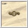 Keyhole Escutcheon 1-245